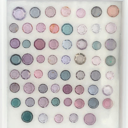 Spinel Portrait Cut Roundish Tablets Multicolor Natural Loose Gemstone Parcel at Wholesale Price 24.30 Ct / 60 Stones
