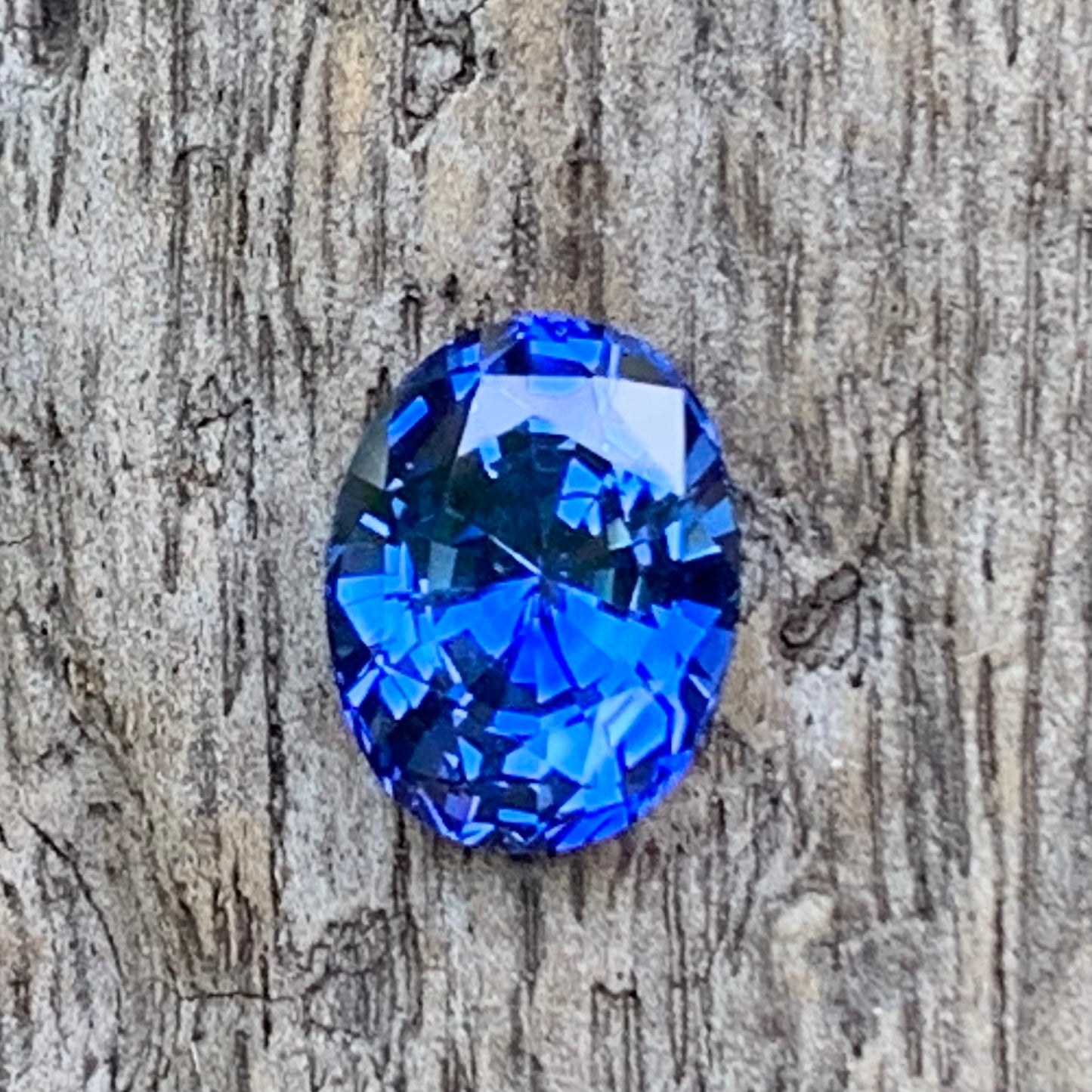 Unheated Blue Sapphire Oval 3.20 Ct Natural Loose Gemstone
