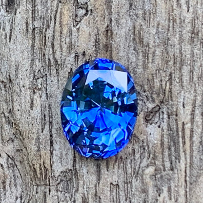 Unheated Blue Sapphire Oval 3.20 Ct Natural Loose Gemstone