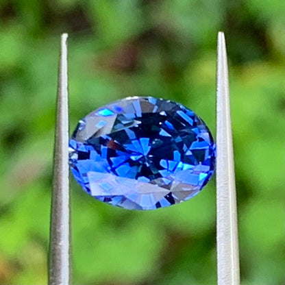 Unheated Blue Sapphire Oval 3.20 Ct Natural Loose Gemstone