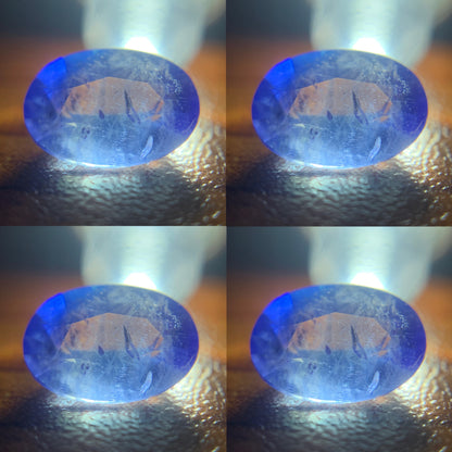 Blue Sapphire Oval 0.69 Ct Heated Only Natural Loose Gemstone For Jewelry Making