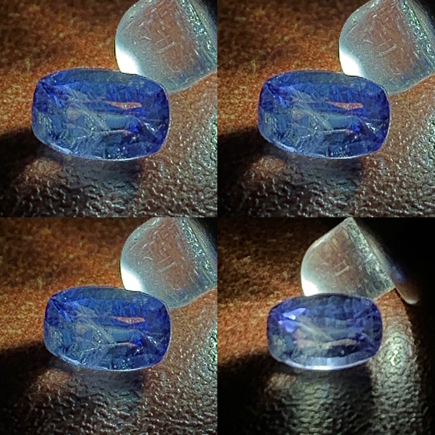 Blue Sapphire Rectangular Cushion 0.99 Ct Heated Only Natural Loose Gemstone For Jewelry Making