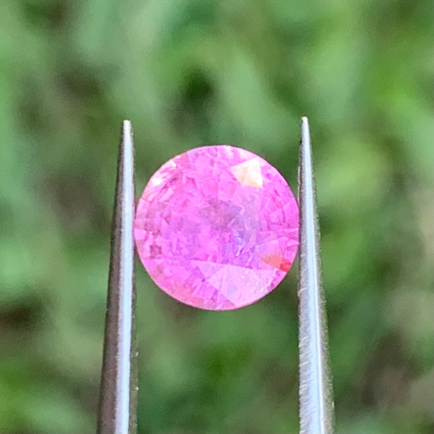 Pink Sapphire 6.4 mm Round 1.40 Ct Heated Only Natural Loose Gemstone For Jewelry Making 💎✨