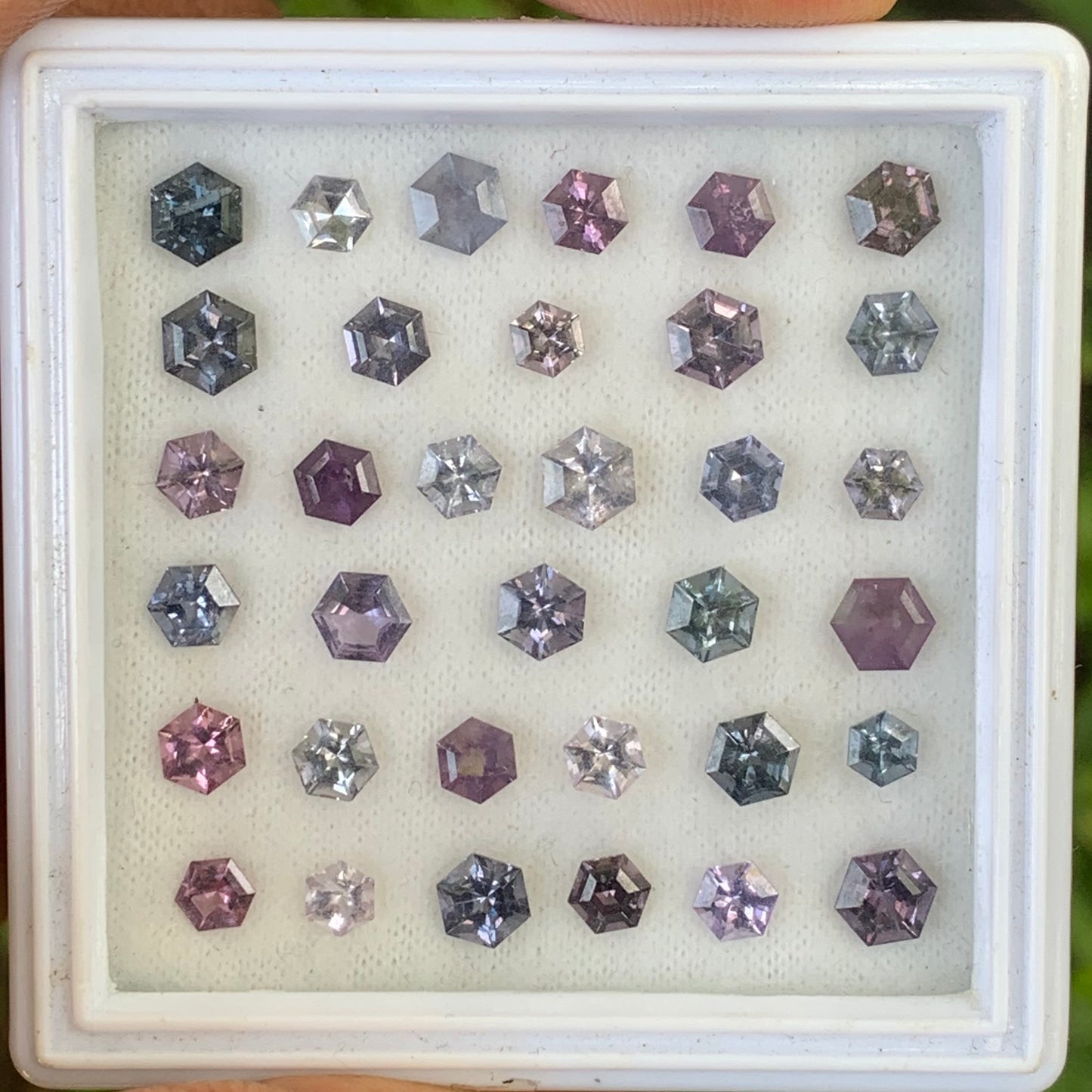 Natural Spinel Hexagons Parcel of 11.75 Ct / 34 Loose Gemstones from Sri Lanka