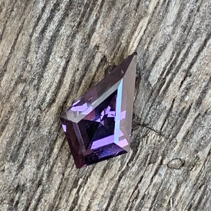 Purple / lavender Spinel Kite 0.90 Ct Loose Gemstone From Sri Lanka