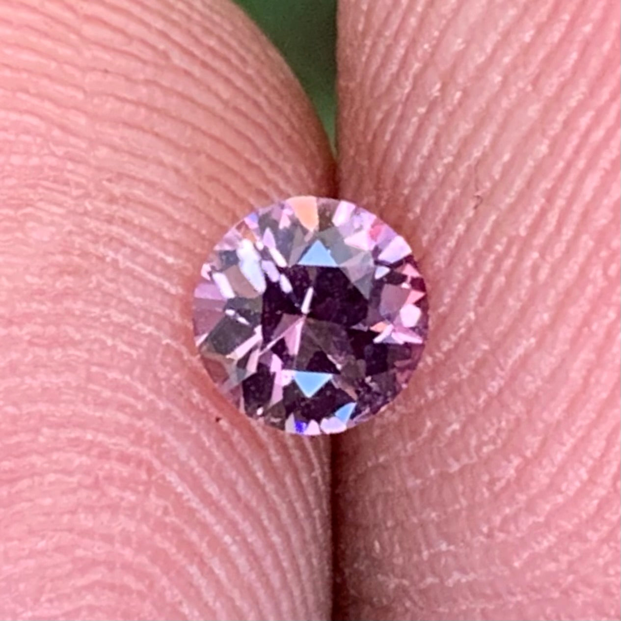 Pink Spinel Flower Cut Round 4.55 mm / 0.40 Ct Natural Loose Gemstone