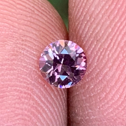 Pink Spinel Flower Cut Round 4.55 mm / 0.40 Ct Natural Loose Gemstone