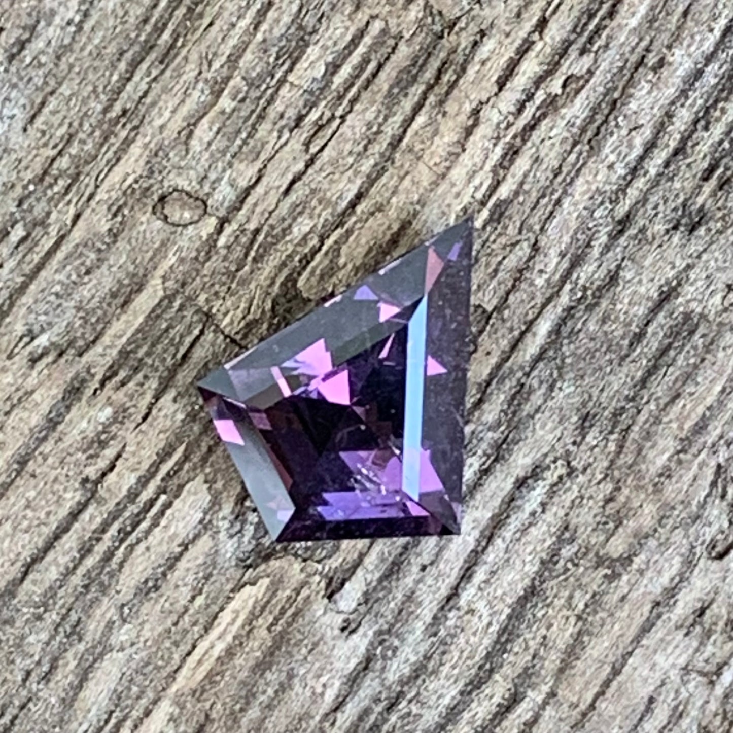 Purple Spinel Kite 1.15 Ct Loose Gemstone From Sri Lanka