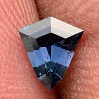 Teal Blue Geometric Shape Spinel Shield 0.45 Ct Natural Loose Gemstone From Sri Lanka