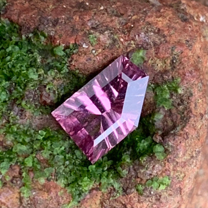 Purplish Pink Garnet Free Form 0.50 Ct Natural Unheated Loose Gemstone from Sri Lanka