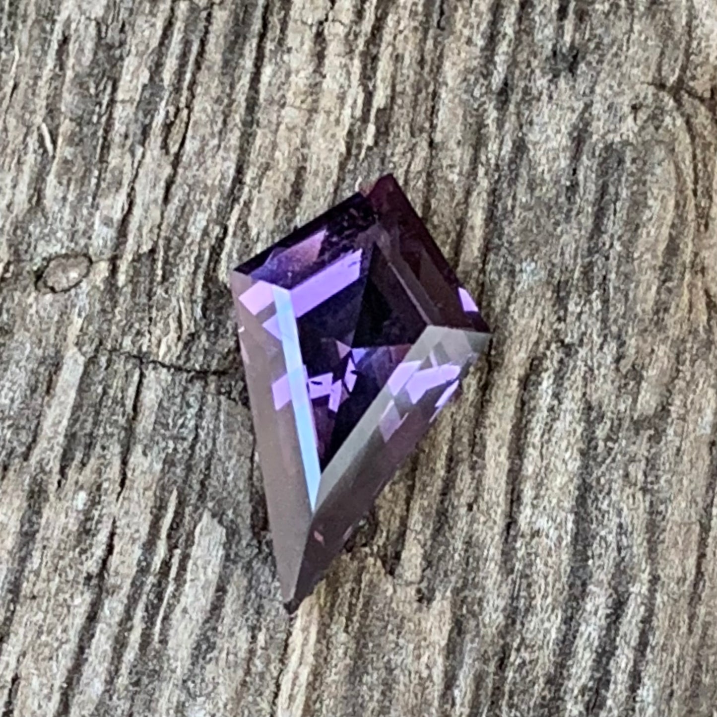 Purple / lavender Spinel Kite 0.90 Ct Loose Gemstone From Sri Lanka