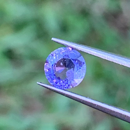 Purple Sapphire 5.2 mm Round 0.73 Ct Heated Only Natural Loose Gemstone For Jewelry Making 💎✨