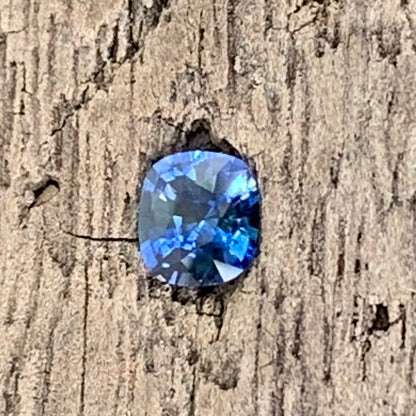 Blue Sapphire Rectangular Cushion 0.34 Ct Heated Only Natural Loose Gemstone For Jewelry Making