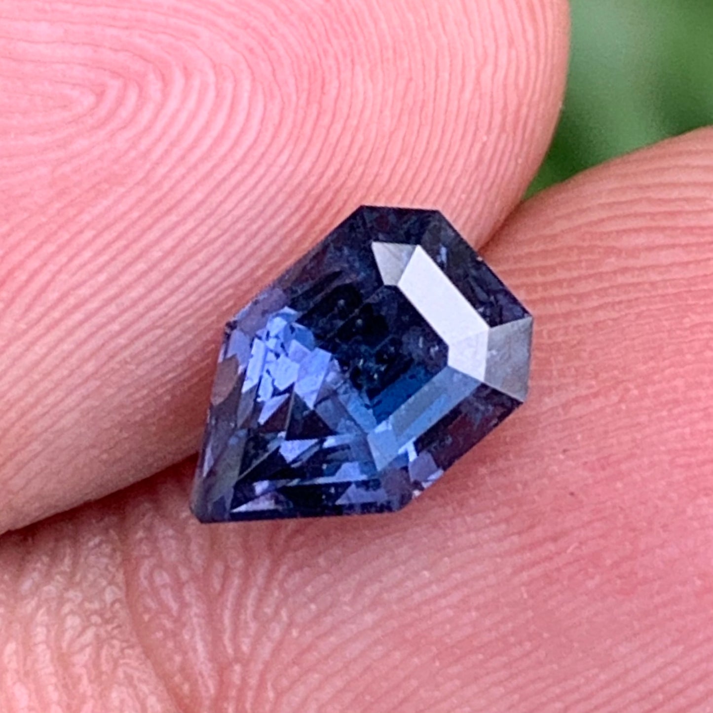 Blue Spinel Geometric Shape Shield 1.50 Ct Natural Loose Gemstone
