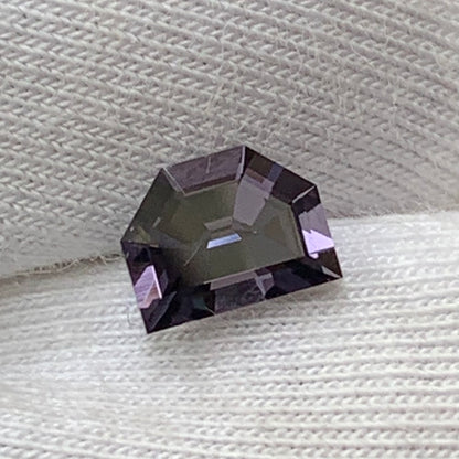 Deep Purple Spinel Fancy Cut 0.56 Ct Natural Loose Gemstone for Jewelry Making