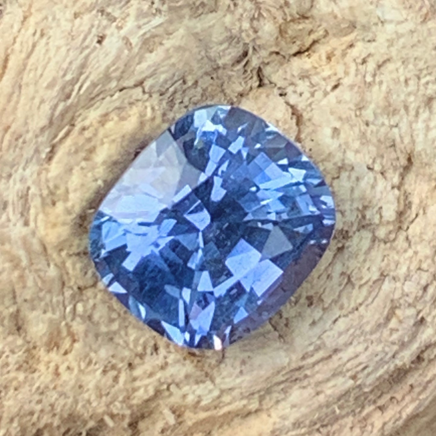 Unheated Blue Sapphire Certified Rectangular Cushion 1.13 Ct Natural Loose Gemstone