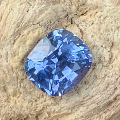 Unheated Blue Sapphire Certified Rectangular Cushion 1.13 Ct Natural Loose Gemstone