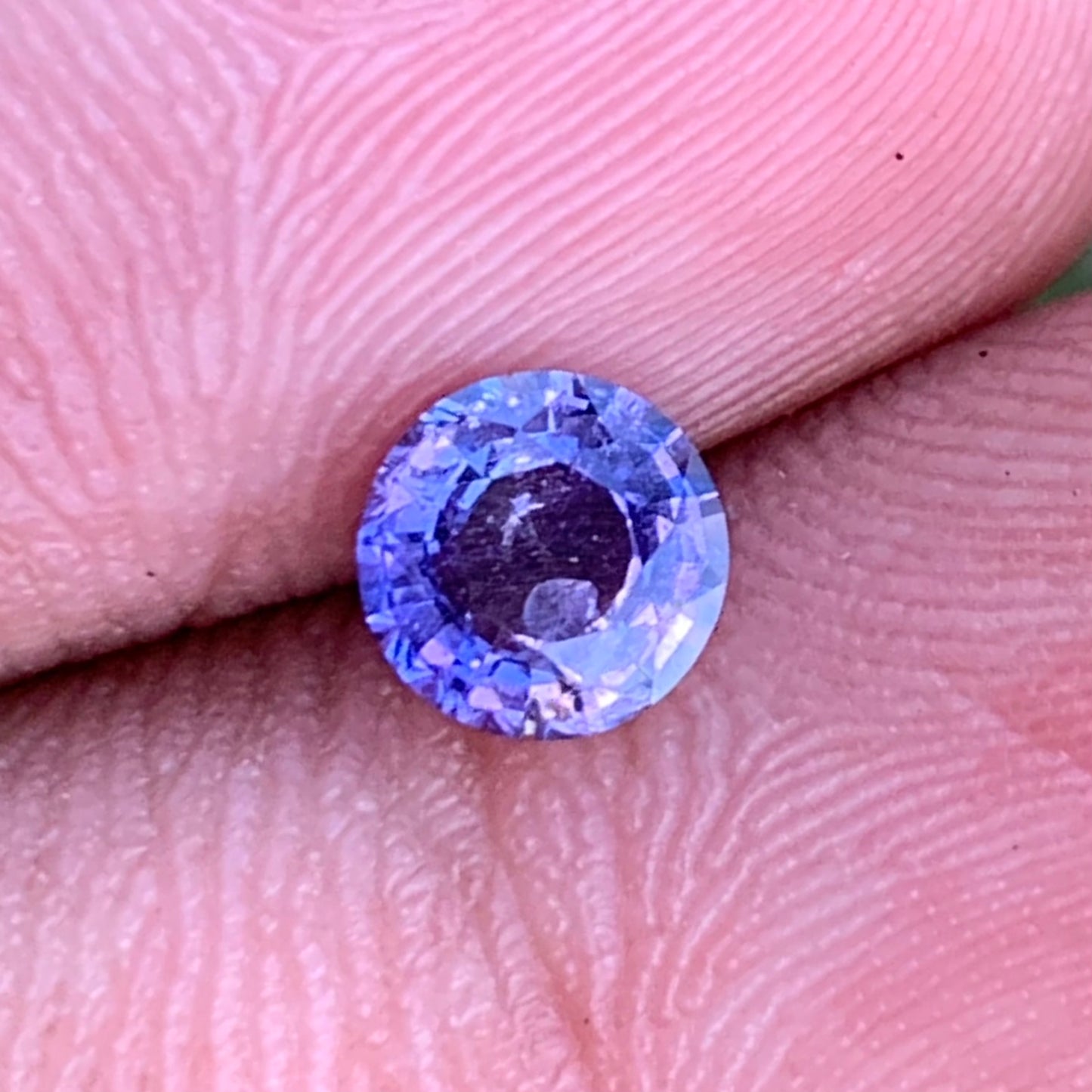 Purple Sapphire 5.2 mm Round 0.73 Ct Heated Only Natural Loose Gemstone For Jewelry Making 💎✨