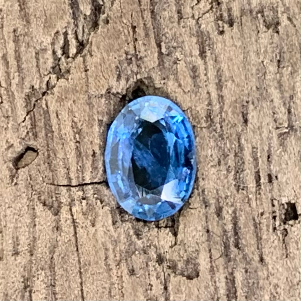 Blue Sapphire Oval 0.49 Ct Heated Only Natural Loose Gemstone For Jewelry Making