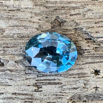 Teal Blue Spinel Oval 1.89 Ct Natural Loose Gemstone From Sri Lanka
