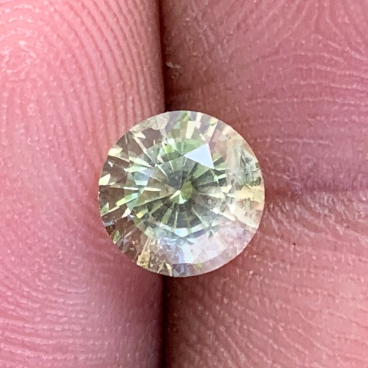 Yellow Sapphire 6.1 mm Round Heated Only 1.25 Ct Natural Loose Gemstone