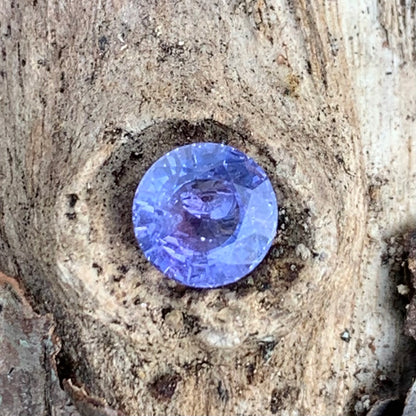 Purple Sapphire Round Cut 1.29 Ct Natural Loose Gemstone For Jewelry Making 💎✨