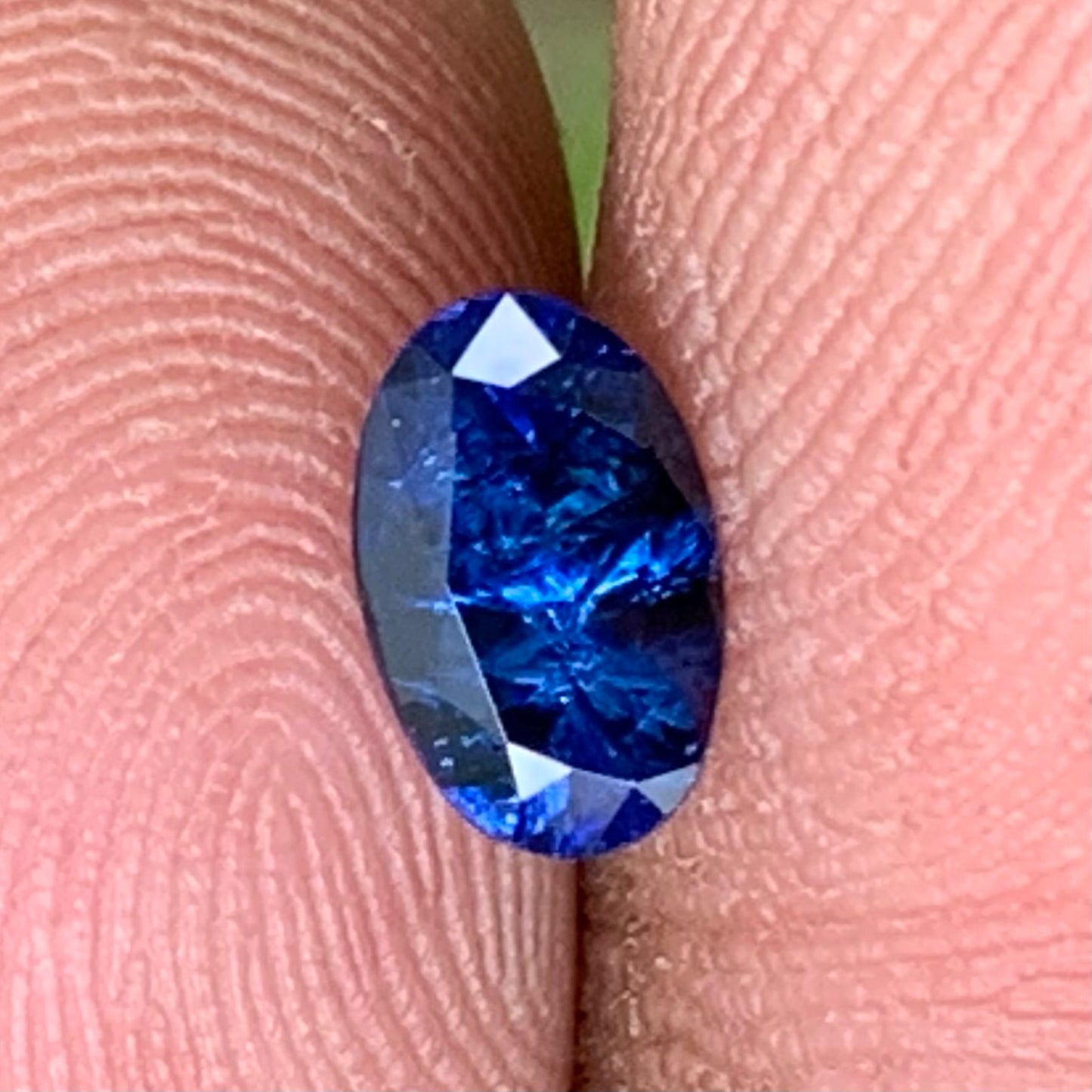 Blue Sapphire Oval 0.76 Ct Heated Only Natural Loose Gemstone For Jewelry Making