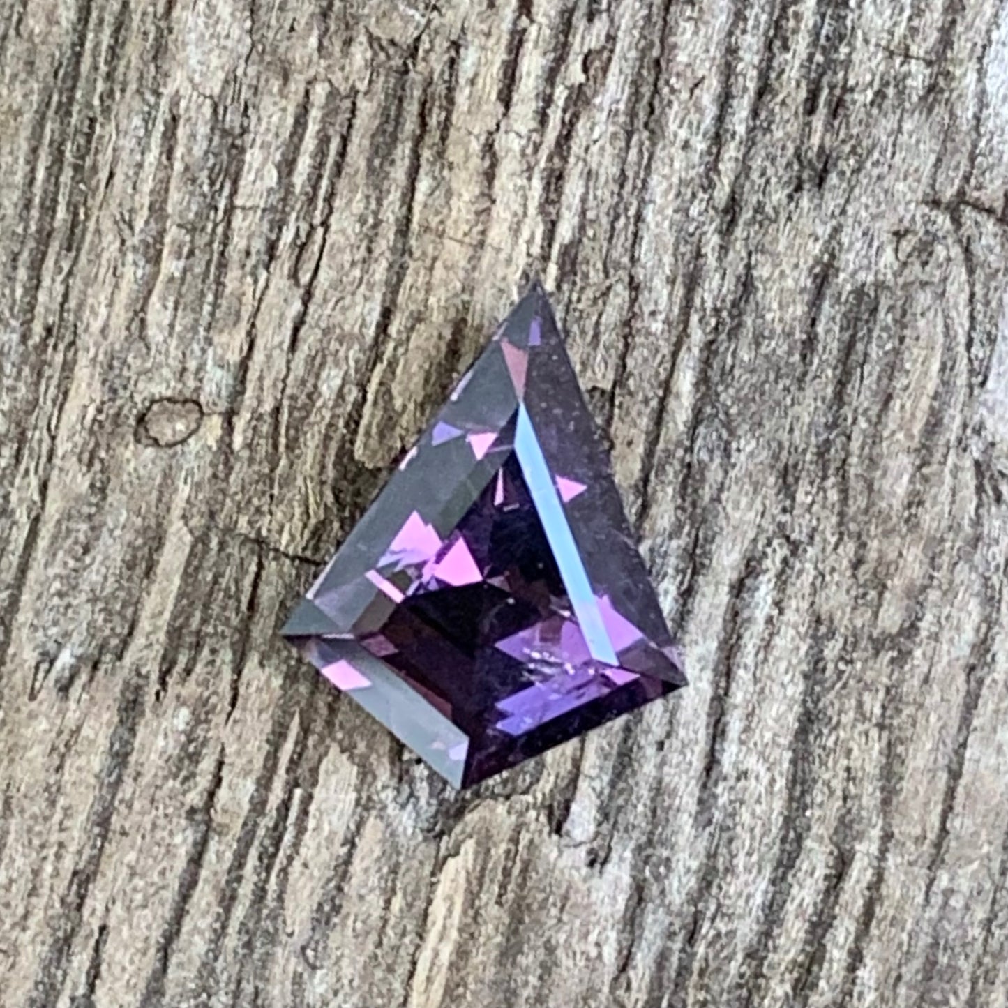 Purple Spinel Kite 1.15 Ct Loose Gemstone From Sri Lanka