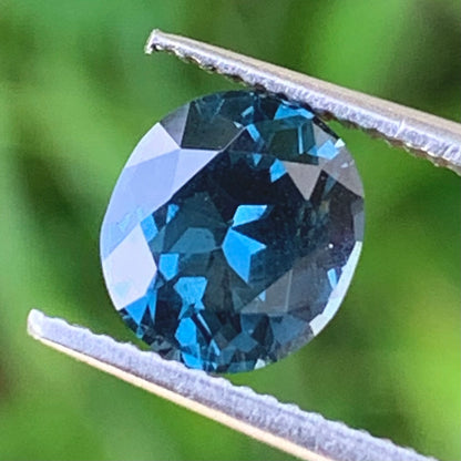 Teal Spinel Oval 1.20 Ct Natural Loose Gemstone