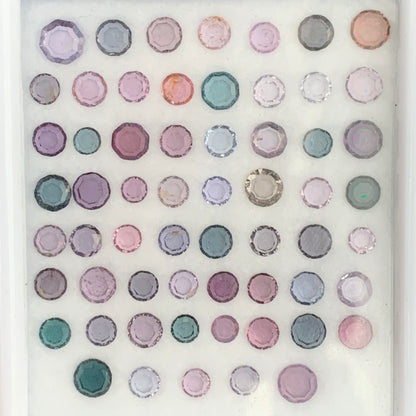 Spinel Portrait Cut Roundish Tablets Multicolor Natural Loose Gemstone Parcel at Wholesale Price 24.30 Ct / 60 Stones