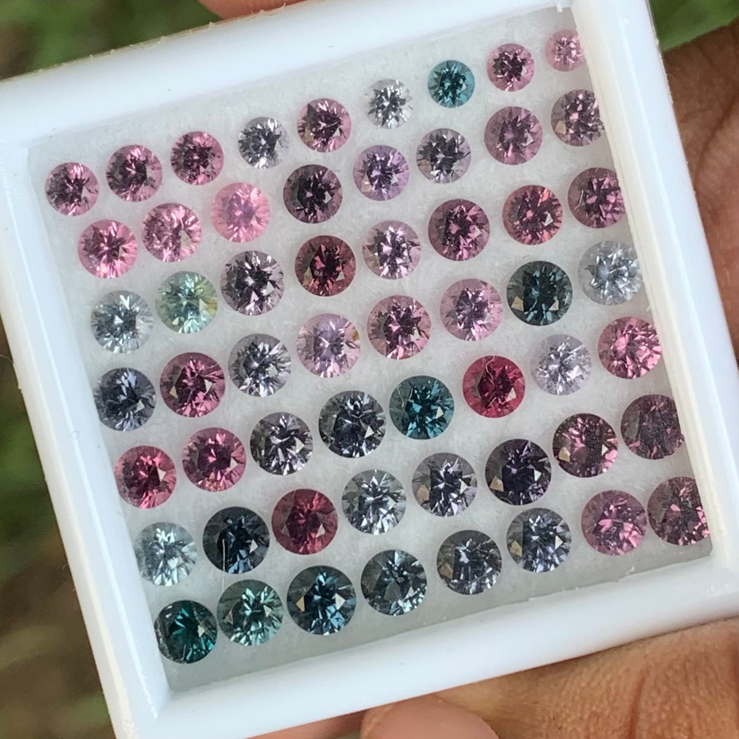 Spinel Rounds Multicolor Parcel of 11.45 Ct / 57 Stones Loose Natural Loose Gemstones For Jewelry Making