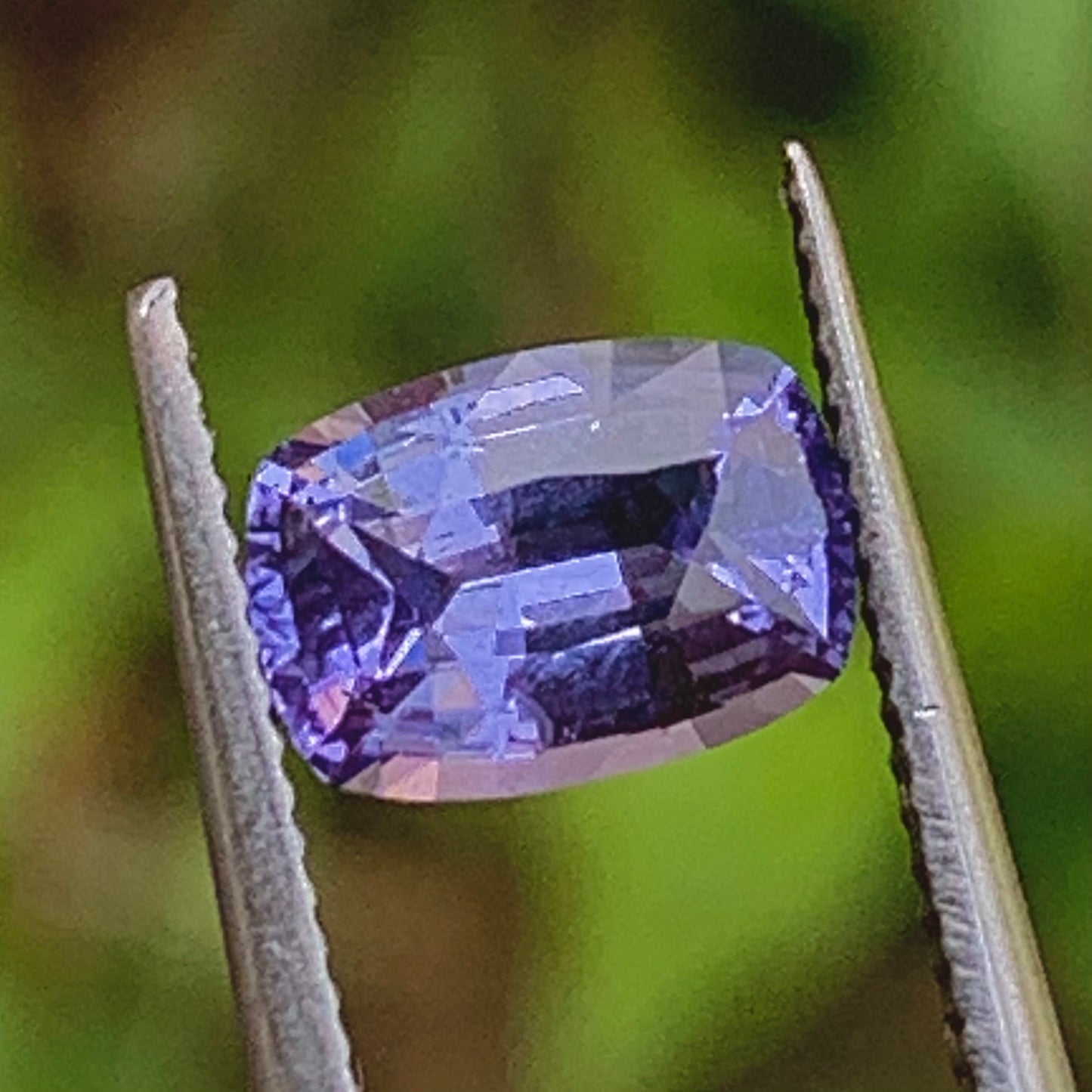 Natural Unheated Color Change Sapphire Rectangular Cushion 1.16 Ct Certified Loose Gemstone From Sri Lanka