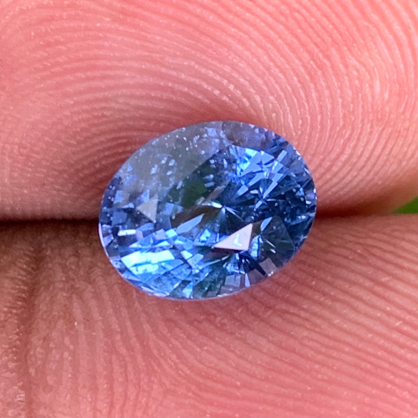 Blue Sapphire Oval 3.5 Ct Natural Earthmined Loose Gemstone from Sri Lanka