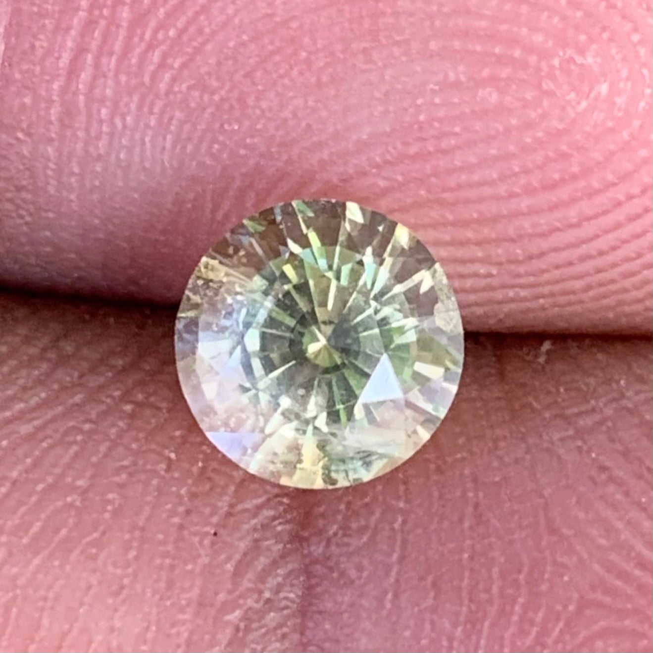 Yellow Sapphire 6.1 mm Round Heated Only 1.25 Ct Natural Loose Gemstone