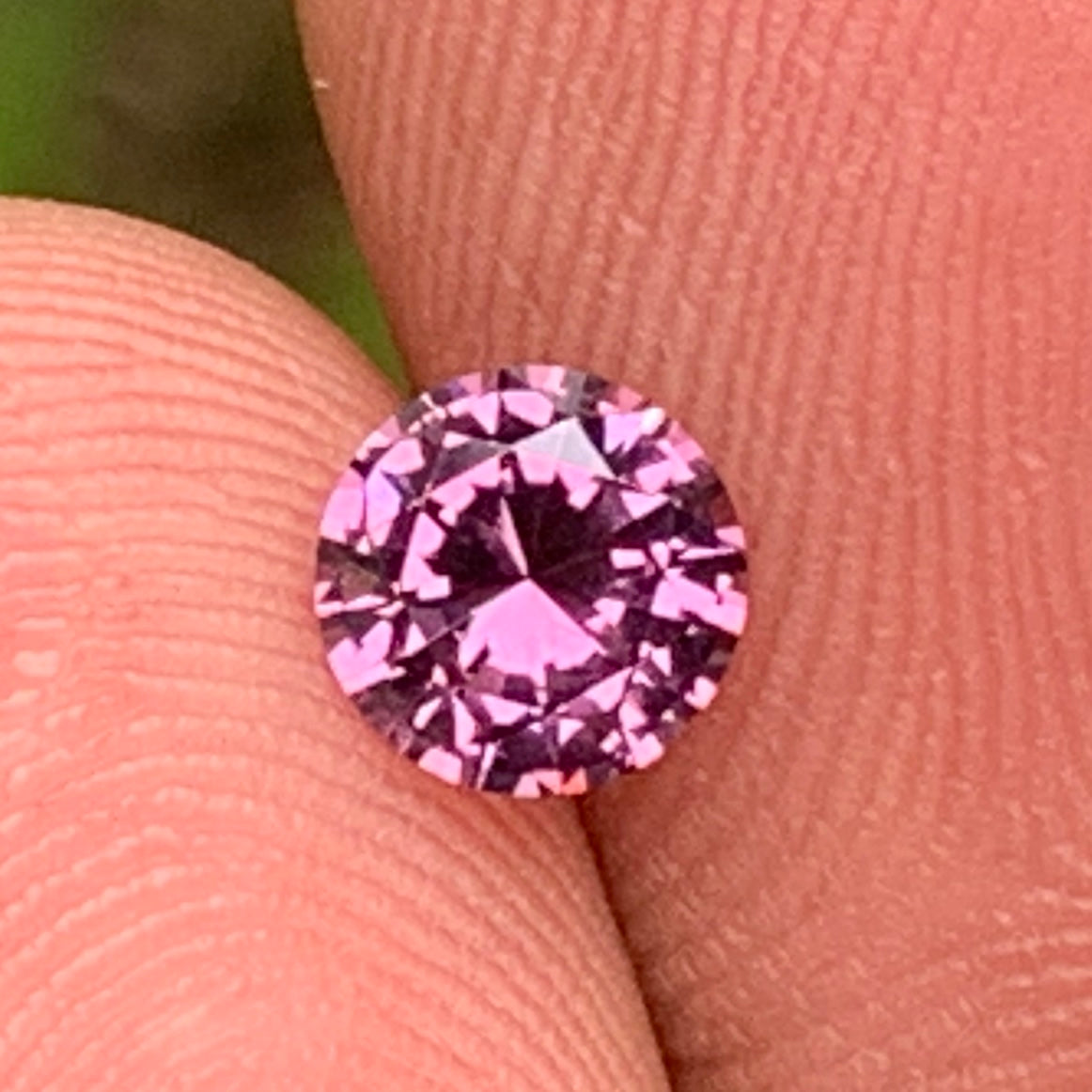Pink Spinel 5.4 mm Round 0.62 Ct Natural Loose Gemstone