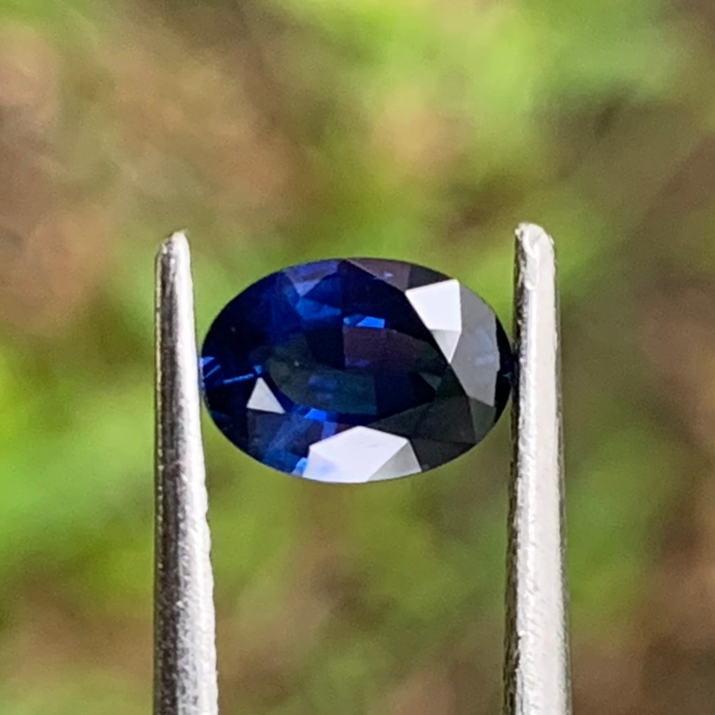 Deep Blue Sapphire Oval 0.70 Ct Heated Only Natural Loose Gemstone For Jewelry Making