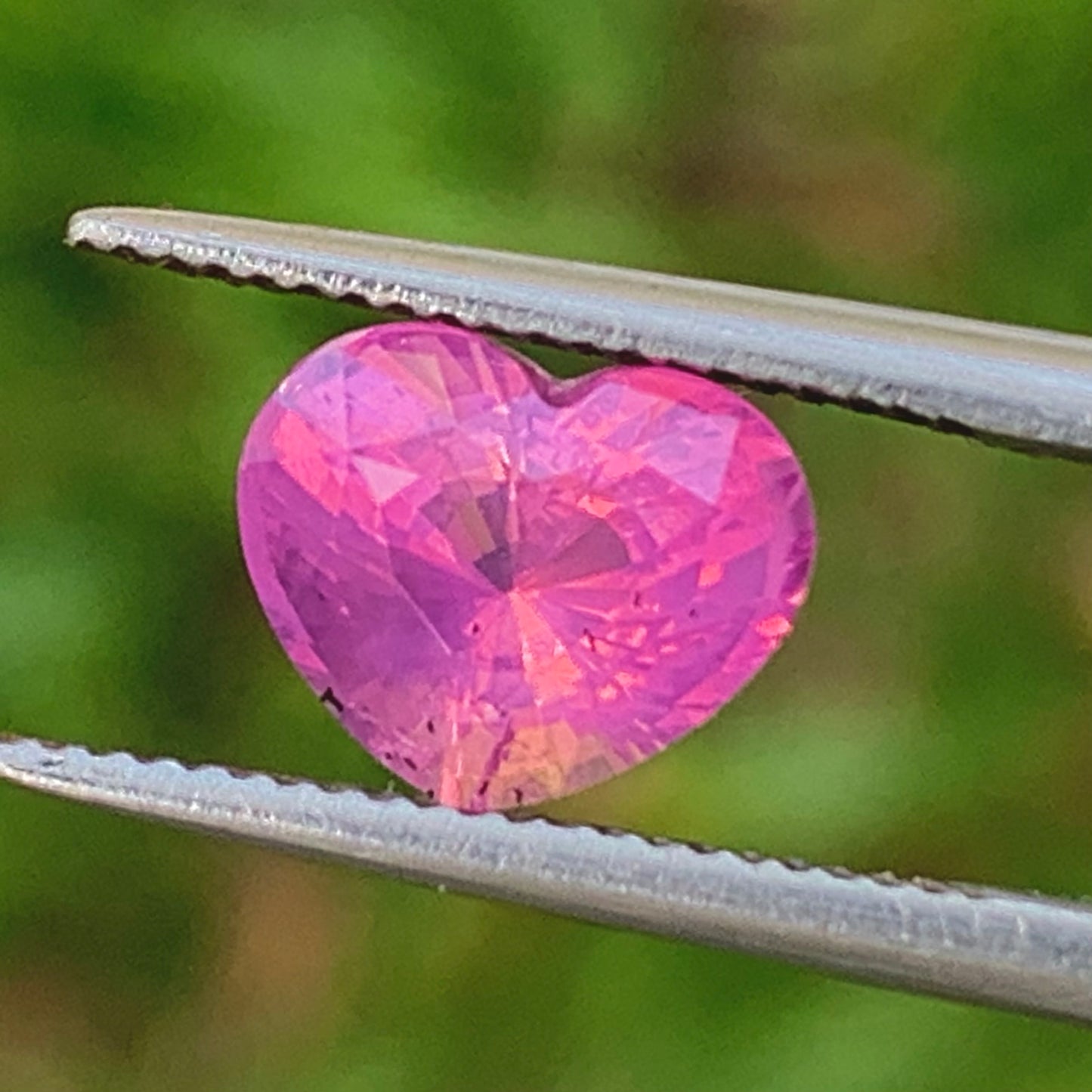 Unheated Pink Sapphire Heart 1.72 Ct Natural Loose Gemstone