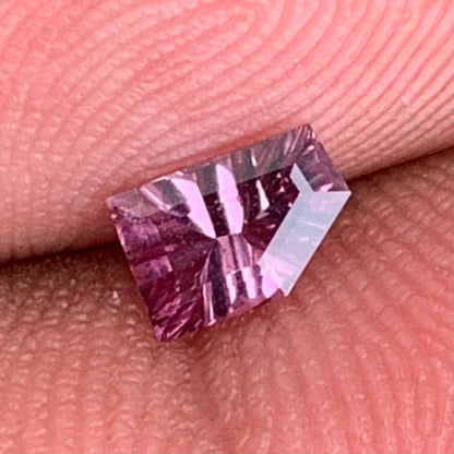 Purplish Pink Garnet Free Form 0.50 Ct Natural Unheated Loose Gemstone from Sri Lanka