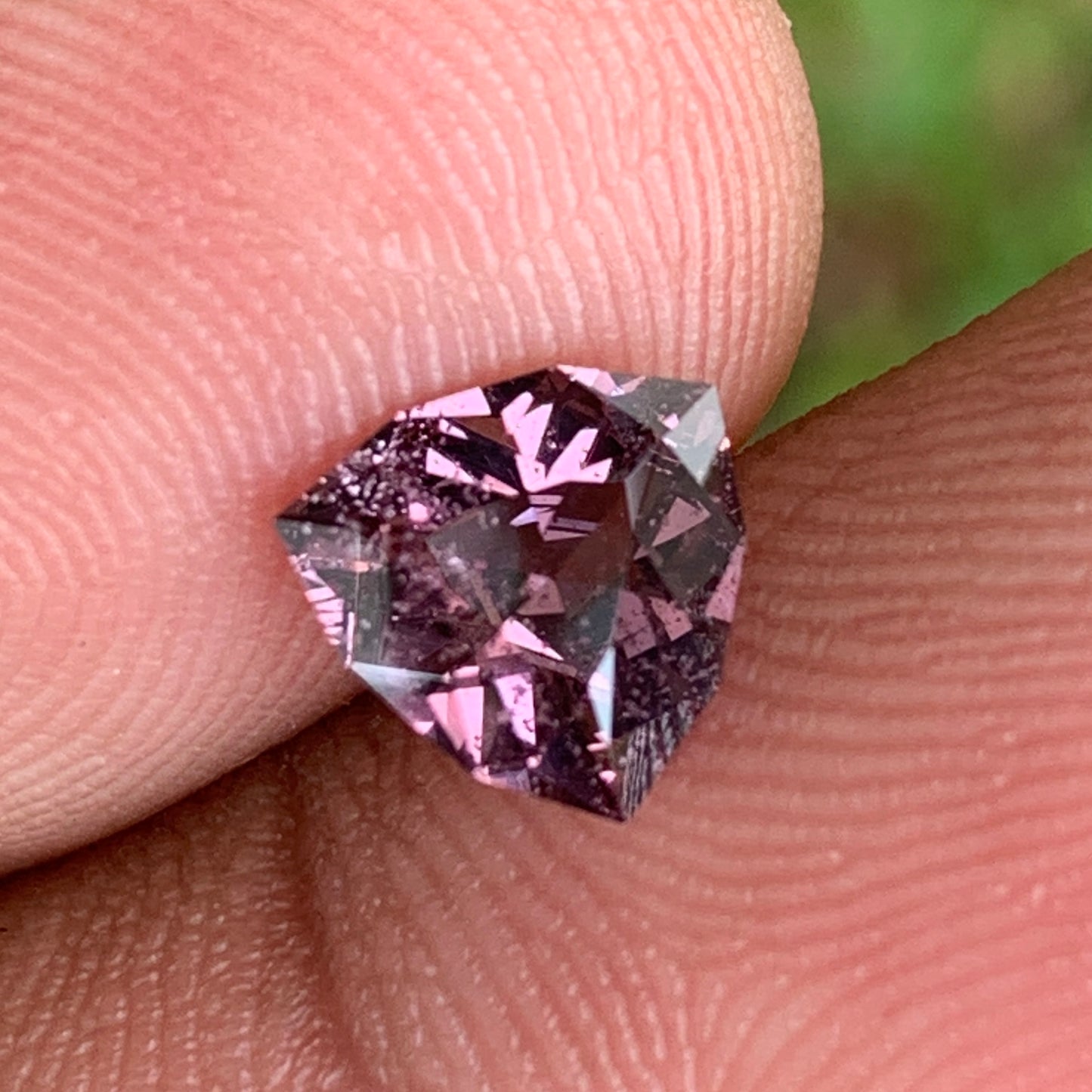 Lavender Spinel Trillion 1.10 Ct Natural Loose Gemstone 💎✨