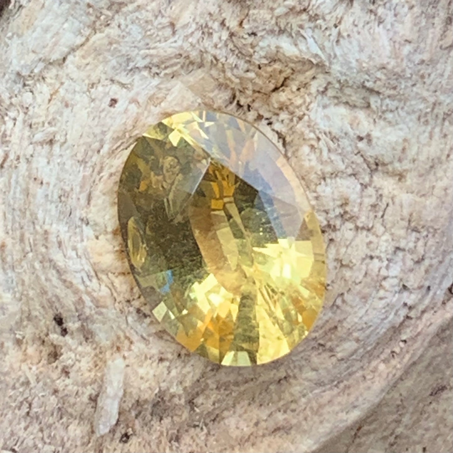 Yellow Sapphire Certified Oval Heated Only 1.62 Ct Natural Loose Gemstone for Jewelry Making