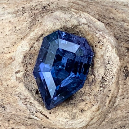 Blue Spinel Geometric Shape Shield 1.50 Ct Natural Loose Gemstone