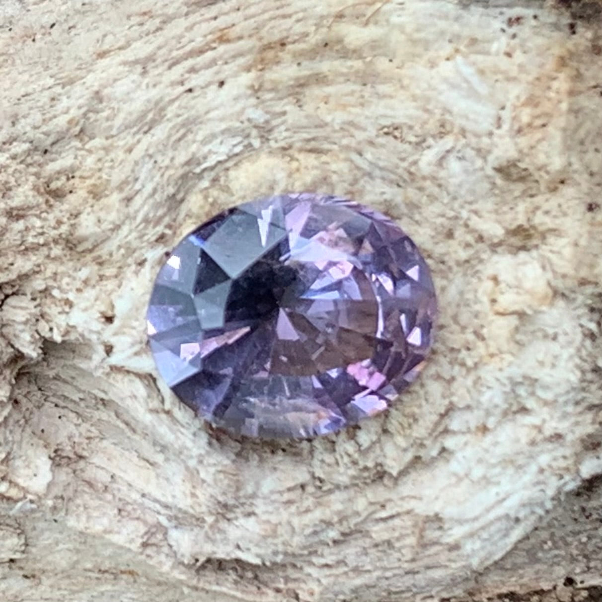 Purple Spinel Oval 1.15 Ct Natural Loose Gemstone