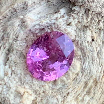Pink Sapphire Oval 0.87 Ct Natural Loose Gemstone For Jewelry Making 💎✨