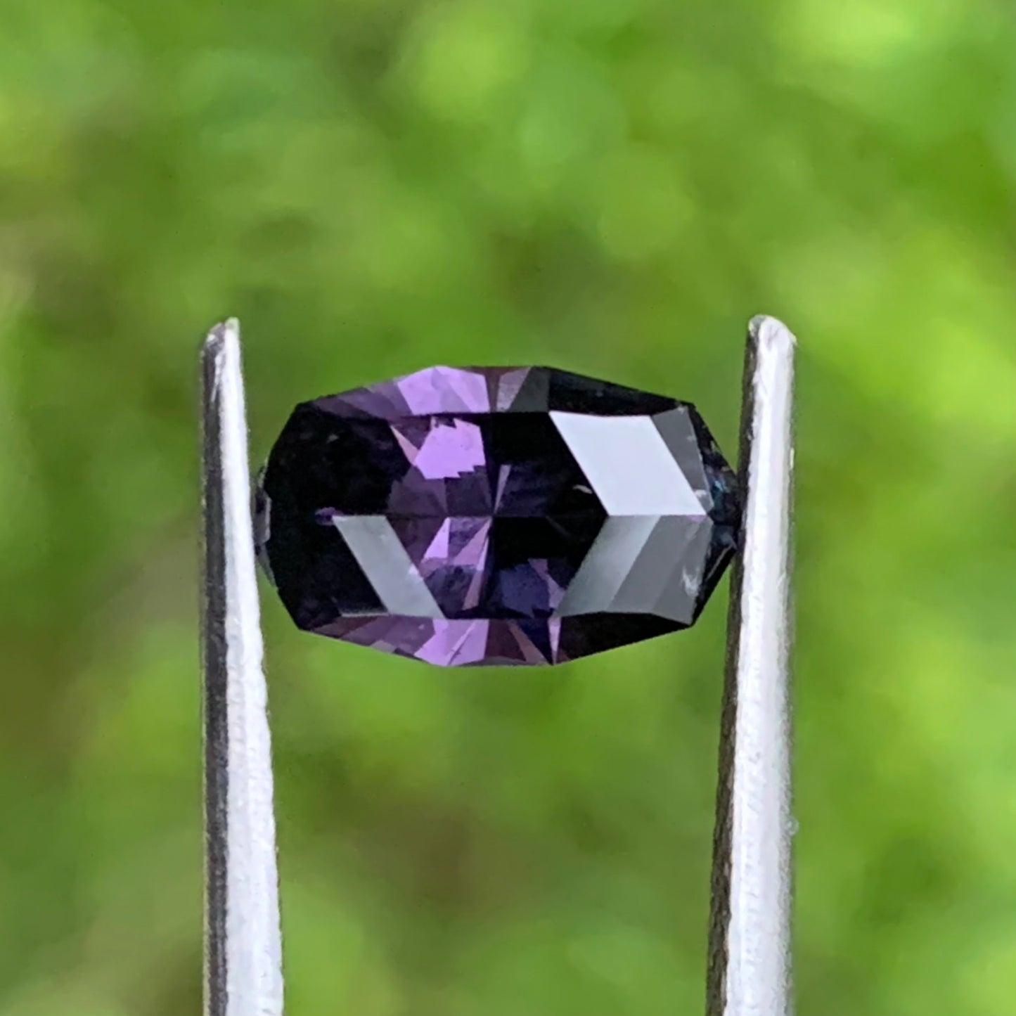 Deep Purple Spinel 1.15 Ct Natural Creatively Cut Loose Gemstone for Jewelry Making