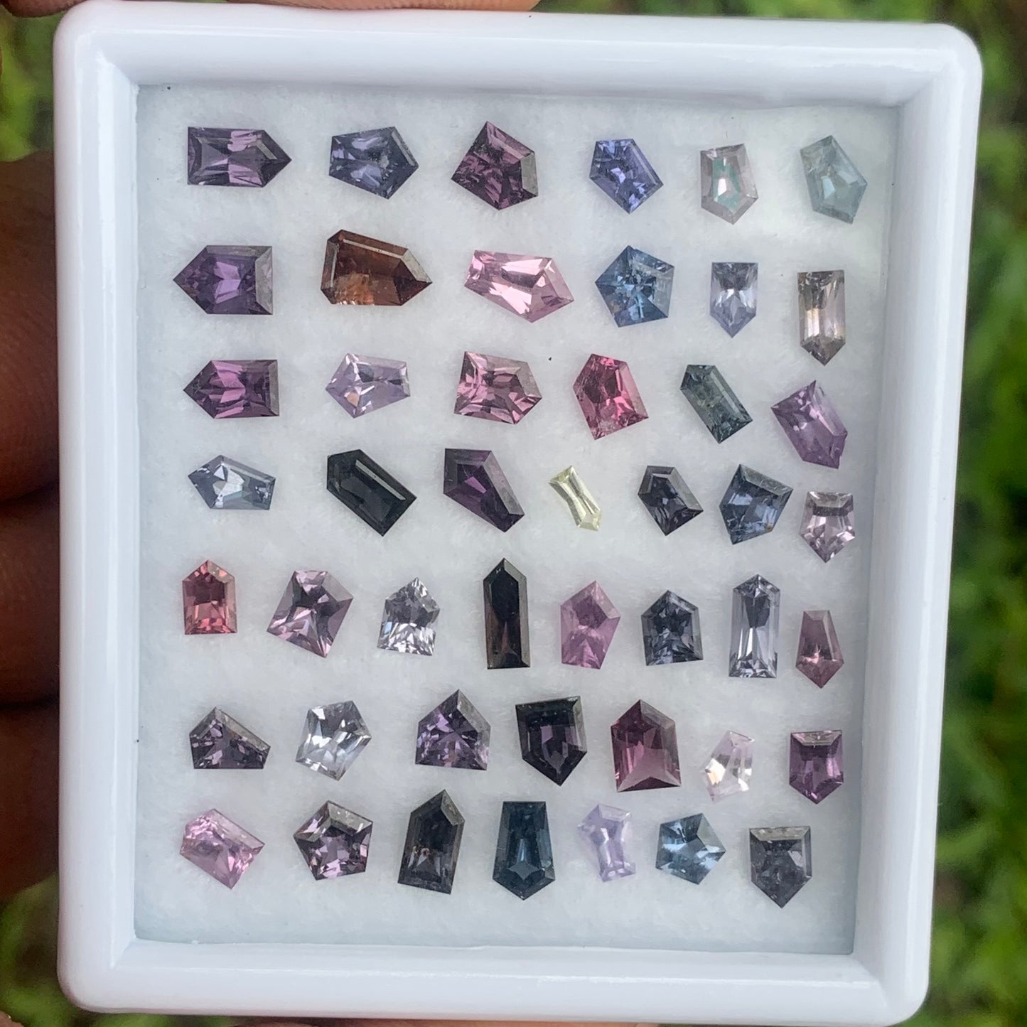Spinel Bullets Multicolor Natural Loose Gemstone Parcel at Wholesale Price 19.52 Ct / 47 Stones
