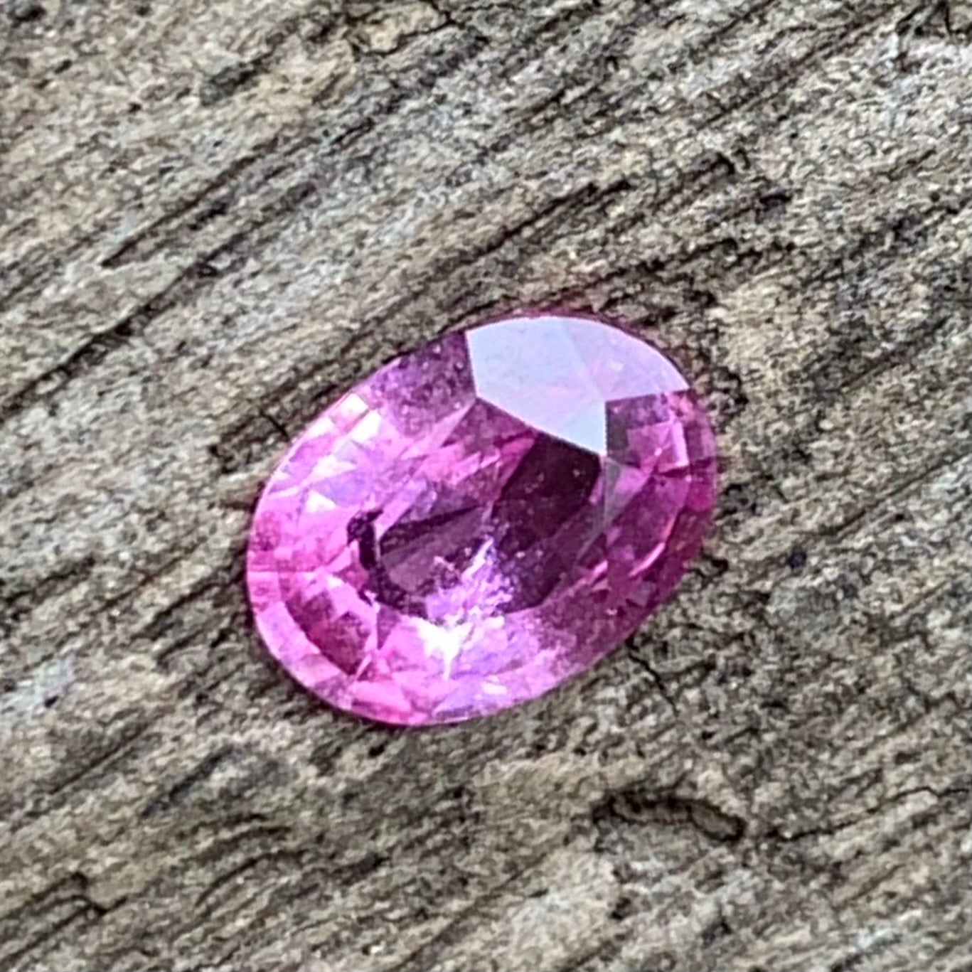 Pink Sapphire Oval 0.80 Ct Natural Loose Gemstone For Jewelry Making