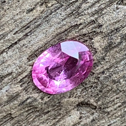Pink Sapphire Oval 0.80 Ct Natural Loose Gemstone For Jewelry Making