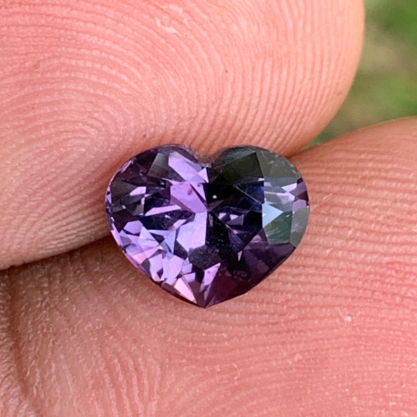 Purple Spinel Heart 2.18 Ct Loose Gemstone For Contemporary Jewelry 💎✨