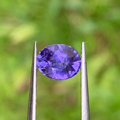 Purple Sapphire Oval 0.97 Ct Heated Only Natural Loose Gemstone For Jewelry Making 💎✨