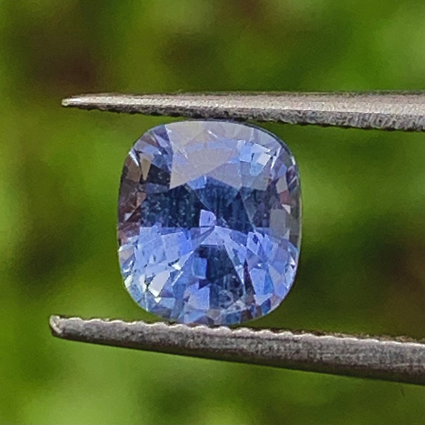 Unheated Blue Sapphire Certified Rectangular Cushion 1.13 Ct Natural Loose Gemstone